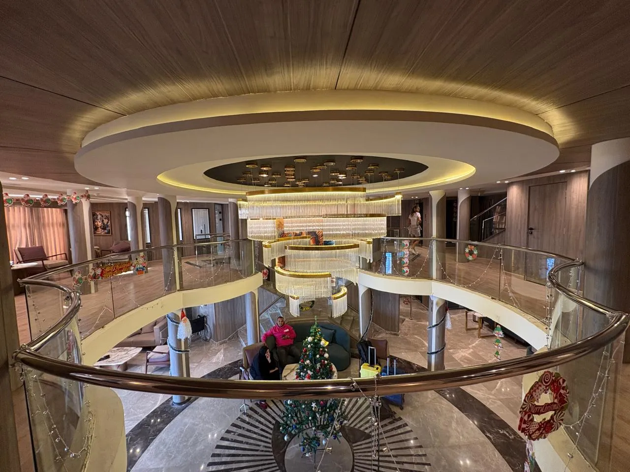 Lobby of the Royal Liberty Nile cruise